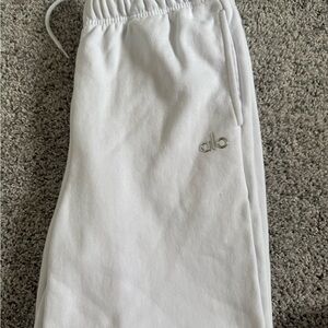 Alo White Joggers